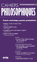 Cahiers philosophiques, no 155